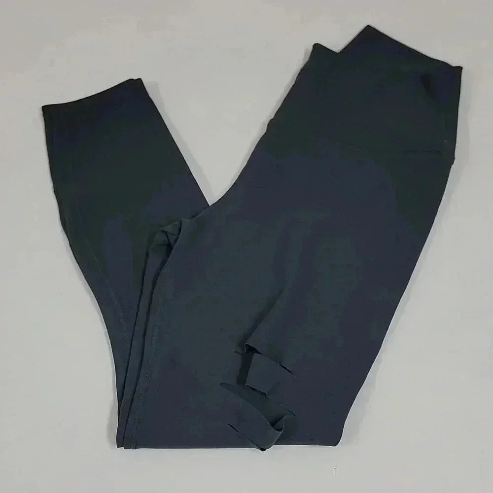 Alo Yoga Ripped Warrior Leggings Color: Anthracite